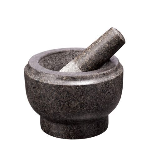 Berlinger Haus BH-7825 Gránit mozsár, 14x10cm, sötét