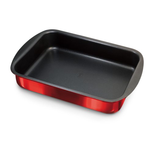 Berlinger Haus BH/7860N Burgundy Edition tepsi, 35 x27 x6.5 cm, titán bevonat