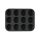 Berlinger Haus BH/7950 Matte Black Collection muffin sütőforma, 12 csészés, titán bevonat