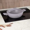 Berlinger Haus BH-8098 Taupe serpenyő+fedő, 28cm, 2 fülű, indukciós