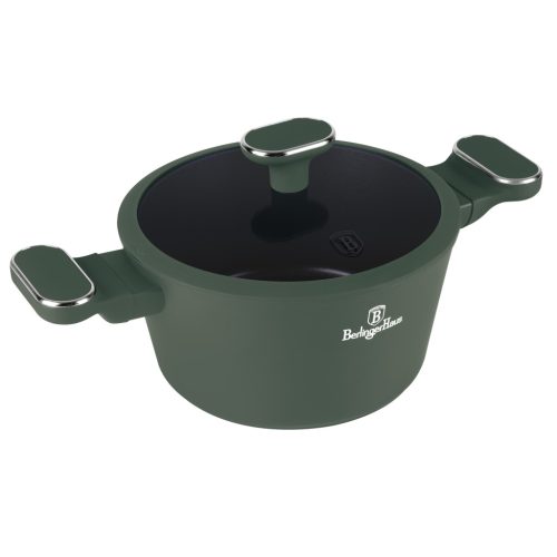 Berlinger Haus BH/8200 Matte Green Collection lábas fedővel, 20 cm