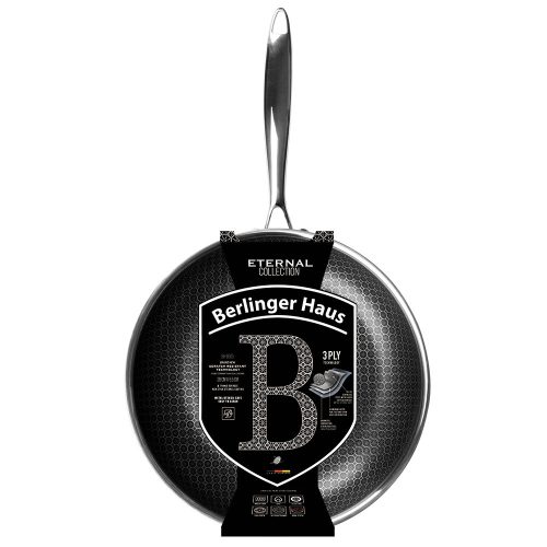 Berlinger Haus BH-8505 Eternal Collection serpenyő rozsdamentes bevonat, 28 x 5,5 cm, 2,4 liter, indukciós