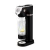 Berlinger Haus BH-8554 Black Rose Collection szódagép, 2 palackkal, barométer, univerzális CO2 patron (nem tartozék), fekete- rózsaarany