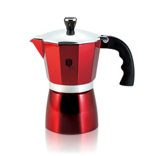 Berlinger Haus BH/8563 Burgundy Edition kotyogós kávéfőző, 6 személyes, 300 ml