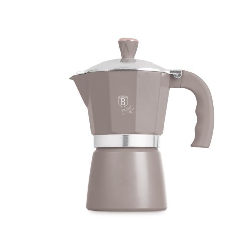 Berlinger Haus BH/8569N Taupe Collection kotyogós kávéfőző, 6 személyes, 300ml, szürkés-barna