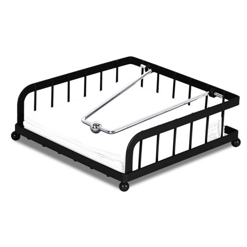 Berlinger Haus BH-8593 Black Silver szalvétatartó, 18,5x18,5x6,2cm
