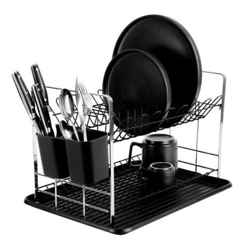 Berlinger Haus BH/8597N Matte Black Collection edényszárító, 48 x32 x29cm