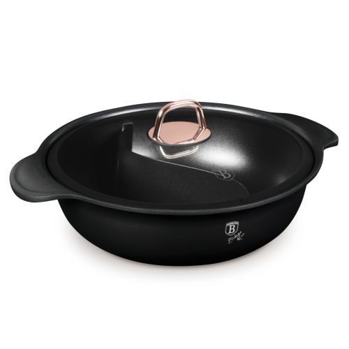 Berlinger Haus BH-8627 Black Rose hot pot+fedő, 30cm TitanPro bevonat, indukciós