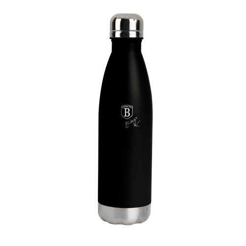 Berlinger Haus BH/8741 Matte Black Collection termosz, 0.5 liter, dupla falú, rozsdamentes acél