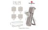 Berlinger Haus BH/8798 Taupe Collection zöldségszeletelő, rozsdamentes acél