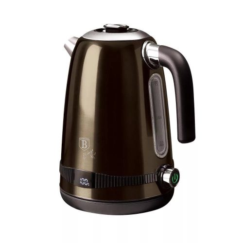 Berlinger Haus BH/9330 Shiny Black Edition vízforraló, 2200 W, 1,7 l, digitális hőfok kijelző