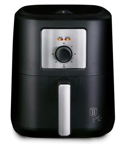 Berlinger Haus BH/9344 Black Silver Collection forrólevegős sütő, 4 l, 1500 W, 80-200 °C