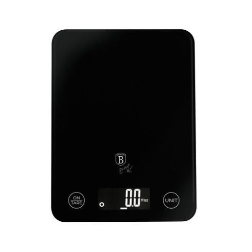 Berlinger Haus BH/9365 Matte Black Collection digitális konyhai mérleg, 5 kg, elemes (2xAAA)