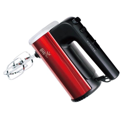 Berlinger Haus BH/9367 Burgundy Collection kézi mixer állvánnyal, 300Watt, 5 sebesség, rozsdamentes acél