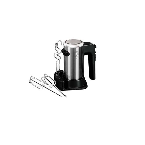 Berlinger Haus BH/9368 Black Silver Collection kézi mixer állvánnyal, 300 W, 5 sebesség, rozsdamentes acél