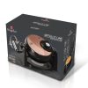 Berlinger Haus BH/9451 Rose Gold Edition gofrisütő, forgatható, 1000Watt, 20.3cm, tapadásmentes bevonat
