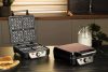 Berlinger Haus BH/9452 Rose Gold Edition gofrisütő, 4 szeletes, 1100 W, 24 x 24 cm, tapadásmentes bevonat