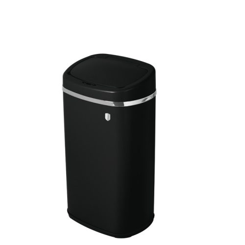 Berlinger Haus BH/9526 Matte Black Collection szenzor érzékelős szemetes, 58liter