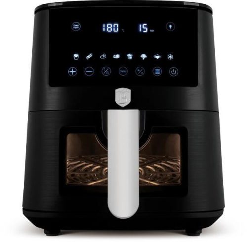 Berlinger Haus BH/9557 Matte Black Collection forrólevegős sütő, 5 l, 1400 W, 40-200 °C
