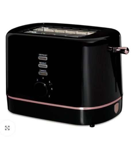 Berlinger Haus BH-9569 Black Rose Collection, kenyérpirító, 850 W, 2 szeletes