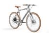 SHARP BK-RS08-ES Hybrid e-Bike, karbon szíjhajtás, 250Watt, 7Ah 36V akku, max.80km, ezüst metál