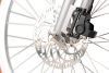 SHARP BK-RS08-ES Hybrid e-Bike, karbon szíjhajtás, 250Watt, 7Ah 36V akku, max.80km, ezüst metál