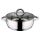 Blaumann BL-1003 Gourmet Line alacsony lábas fedővel, 24 x 9cm, 3,75l, indukciós, rozsdamentes acél