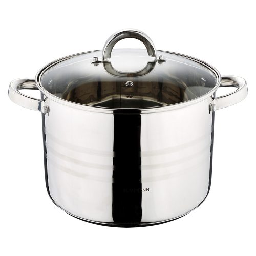 Blaumann BL-1013 Gourmet Line magas lábas fedővel, 30 x23cm, 15.5l, indukciós, rozsdamentes acél