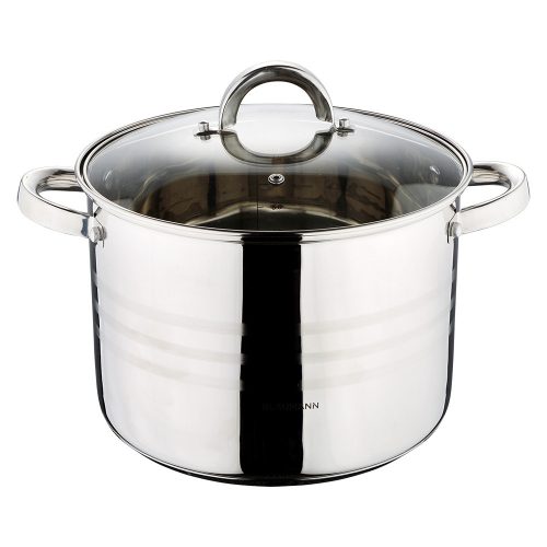 Blaumann BL-1013 Gourmet Line magas lábas fedővel, 30 x23cm, 15.5l, indukciós, rozsdamentes acél (bemutató darab)