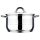 Blaumann BL-1018A Gourmet Line magas lábas fedővel, 16 x10.5 cm, 1.8l, indukciós, rozsdamentes acél