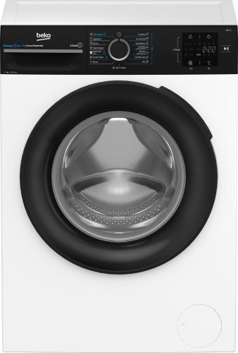 Beko BM3WFSU37413WPBB1 keskeny elöltöltős mosógép, 7kg, 1400rpm, inverteres, 76db, fehér