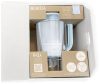 Brita BR1050452 Glass Jug One vízszűrő üvegkancsó, fehér-világoskék, 1 db Maxtra Pro All-in-1 szűrőbetéttel
