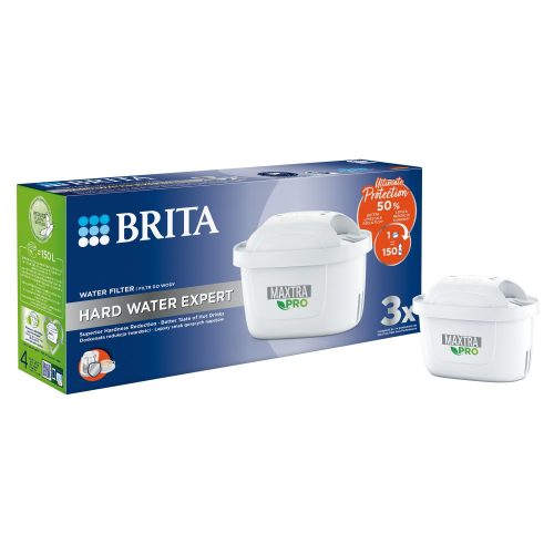 Brita BR1051769 Maxtra Pro Hard Water Expert patron pack, 3 db szűrőbetét (kemény vízhez)