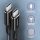 Axagon BUCM-CM10AB USB-C - USB-C kábel, 60W, 1 méter, fekete