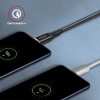 Axagon BUCM-CM10AB USB-C - USB-C kábel, 60W, 1 méter, fekete