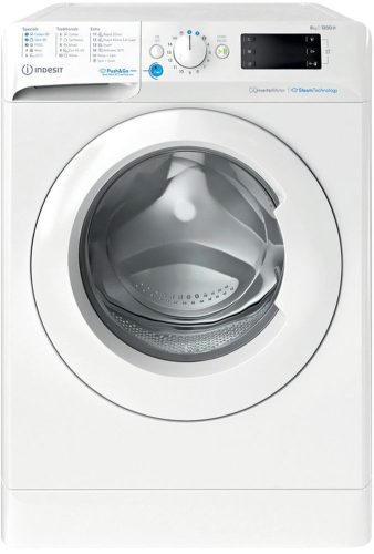 Indesit BWE 81295X WV EE elöltöltős mosógép, 8kg, 1200rpm, 79dB, fehér