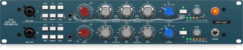 Behringer 1273 mikrofon előerősítő és 3 sávos hangszínszabályzó, 2 csatornás