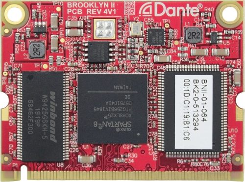 Behringer Aoip Dante belső bővítőkártya WING keverőkhöz