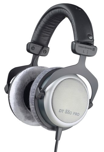 Beyerdynamic DT 880 PRO 250Ohm vezetékes monitor fejhallgató, félig nyitott, 96dB, szürke (BD 490970)