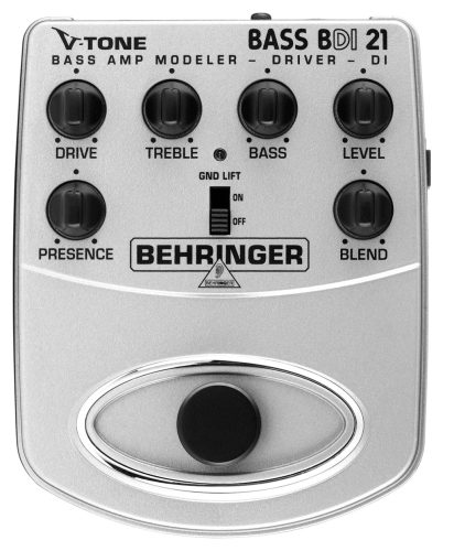 Behringer V-TONE BASS DRIVER DI BDI21 basszus effekt pedál