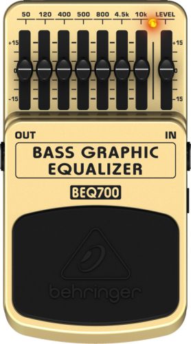 Behringer BEQ700 basszusgitár EQ pedál