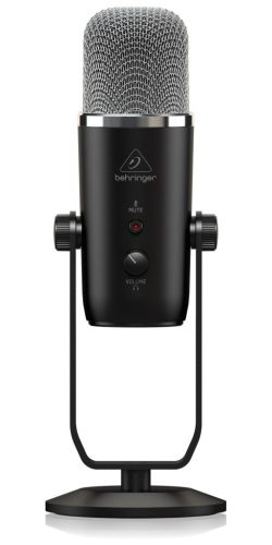 Behringer BIGFOOT podcast mikrofon, kondenzátoros, USB, 20Hz -20kHz, 75dB