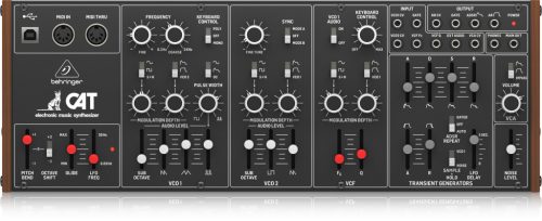 Behringer Cat analóg duofónikus szintetizátor, USB