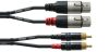 Cordial CFU 1,5 FC 1, 5m, REAN 3 pólusú XLR/RCA papa