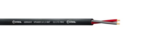 CORDIAL CLS 215 BLACK 100 FRNC Hangfalkábel - 1,5mm²