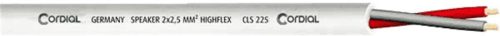 CORDIAL CLS 225 WHITE 100 Hangfalkábel 2,5 mm² FEHÉR