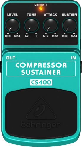Behringer CS400 compressor/sustainer effekt pedál