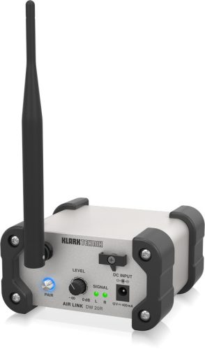 Klark Teknik DW 20R 2,4 GHz vezeték nélküli sztereó vevőegység