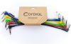 Cordial EI Pack 1 patch kábel csomag, jack 6,3 mm mono 90° / jack 6,3 mm mono 90°, 0,15 m
