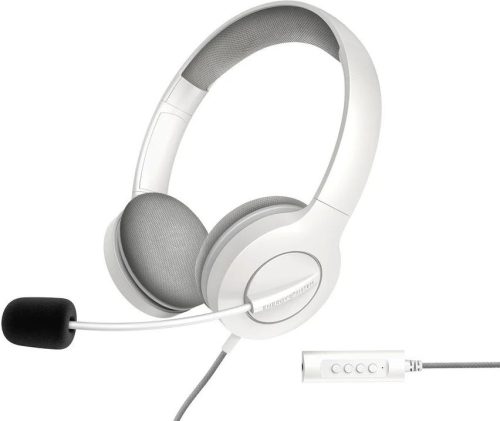 Energy Sistem EN-452156 Office 3 irodai headset, USB, 3,5mm jack, hangerő szabályzás, fehér